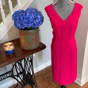 Banana Republic Pink V-Neck Dress